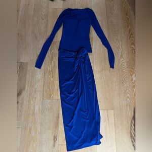 AFRM Revolve Top & Skirt Set Size: XS